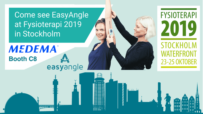 Come see EasyAngle at Fysioterapi 2019 in Stockholm