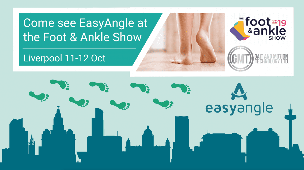 Come see EasyAngle at the Foot and Ankle Show
