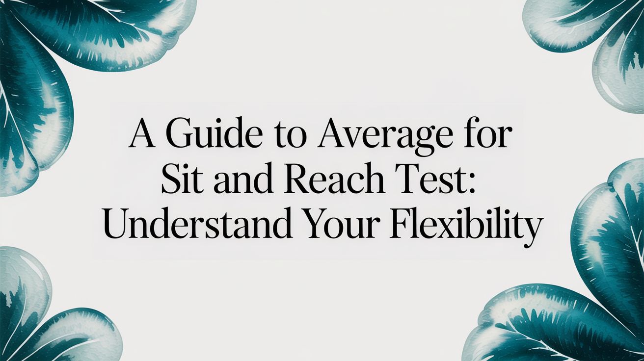 A Guide to the Average for the Sit and Reach Test: Understand Your Flexibility