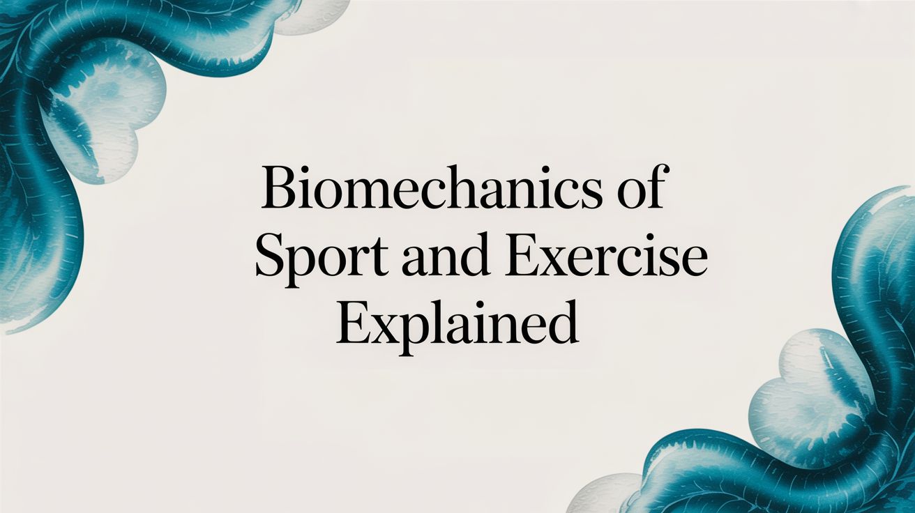 The Science of Movement: A Guide to Biomechanics in Sport and Exercise
