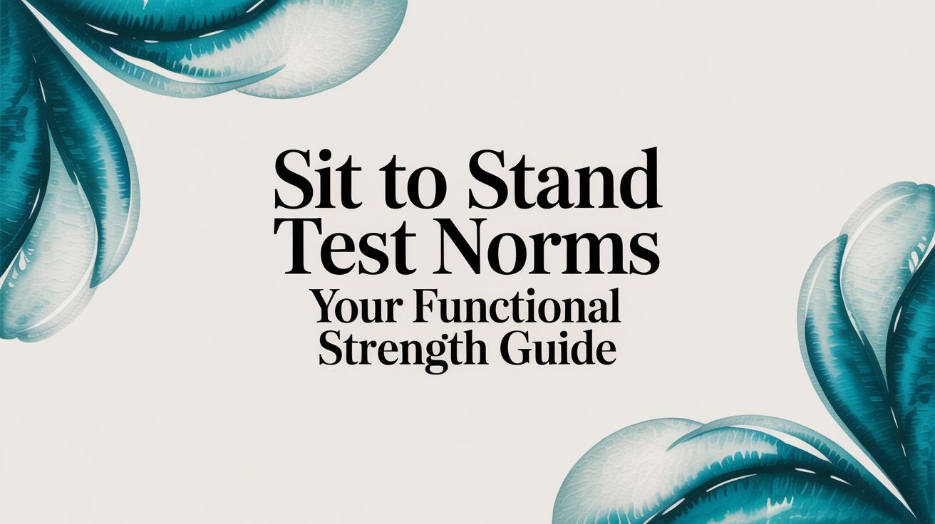 Sit to Stand Test Norms Your Functional Strength Guide