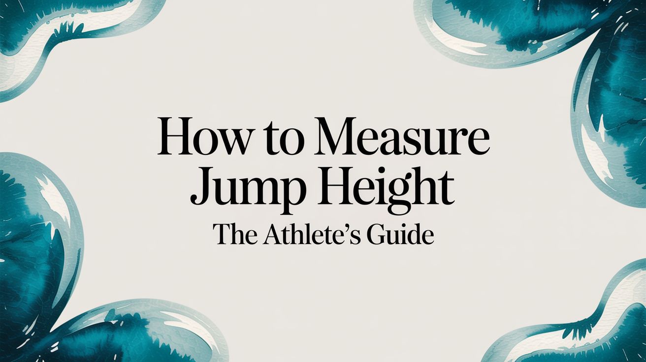 How to Measure Jump Height: An Athlete's Guide