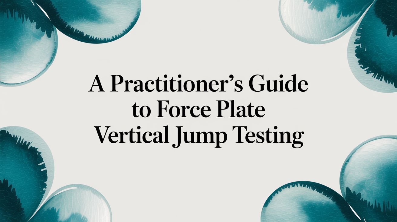 A Practitioner's Guide to Force Plate Vertical Jump Testing