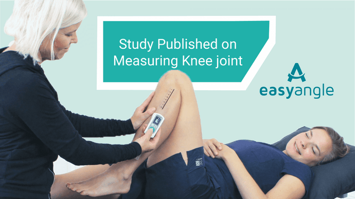 Study Published on Reliability of using EasyAngle to measure Knee Joint